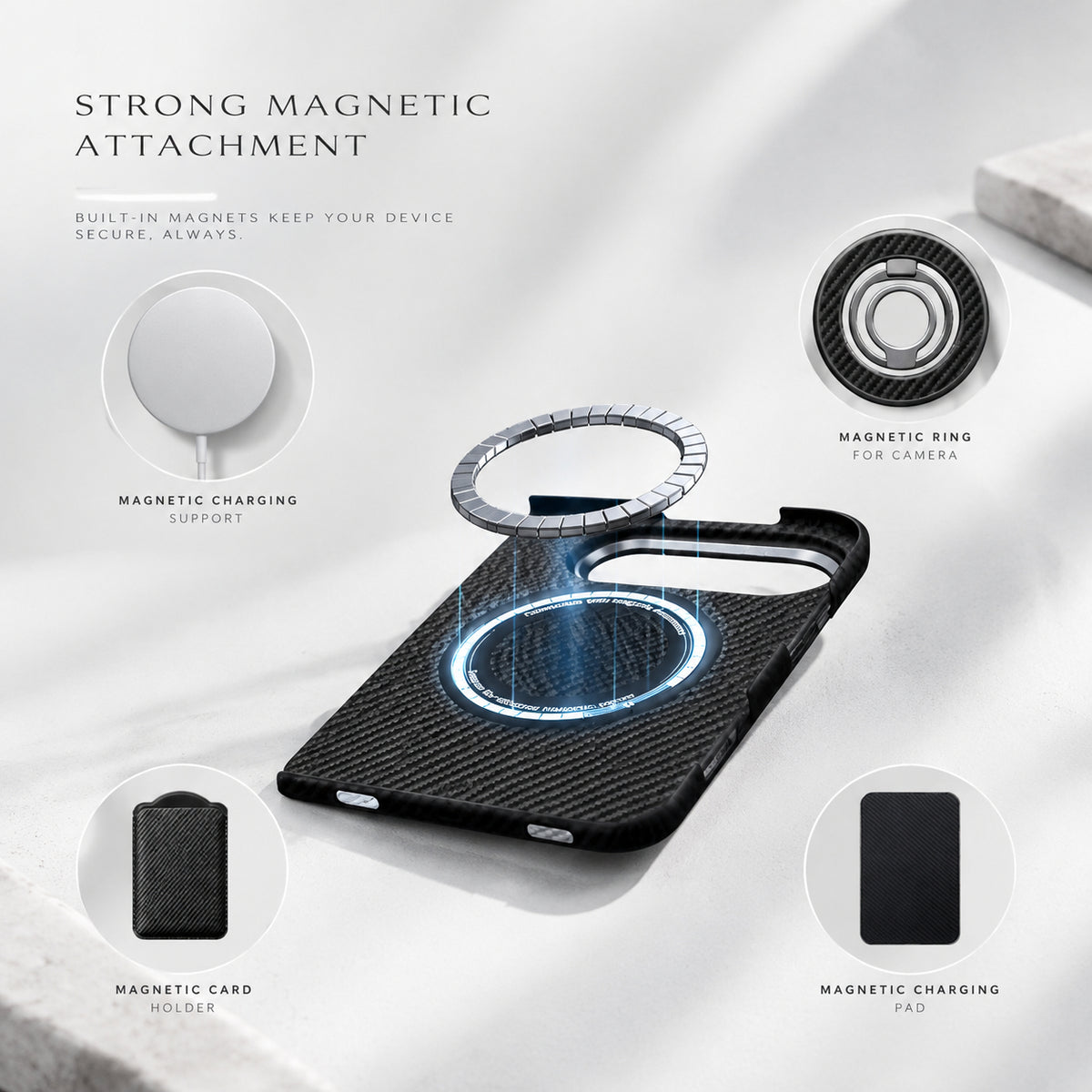 Aramid Fiber Case for iPhone Duo
