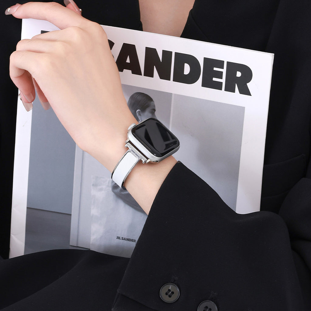 Crescent Metal Bracelet for Apple Watch