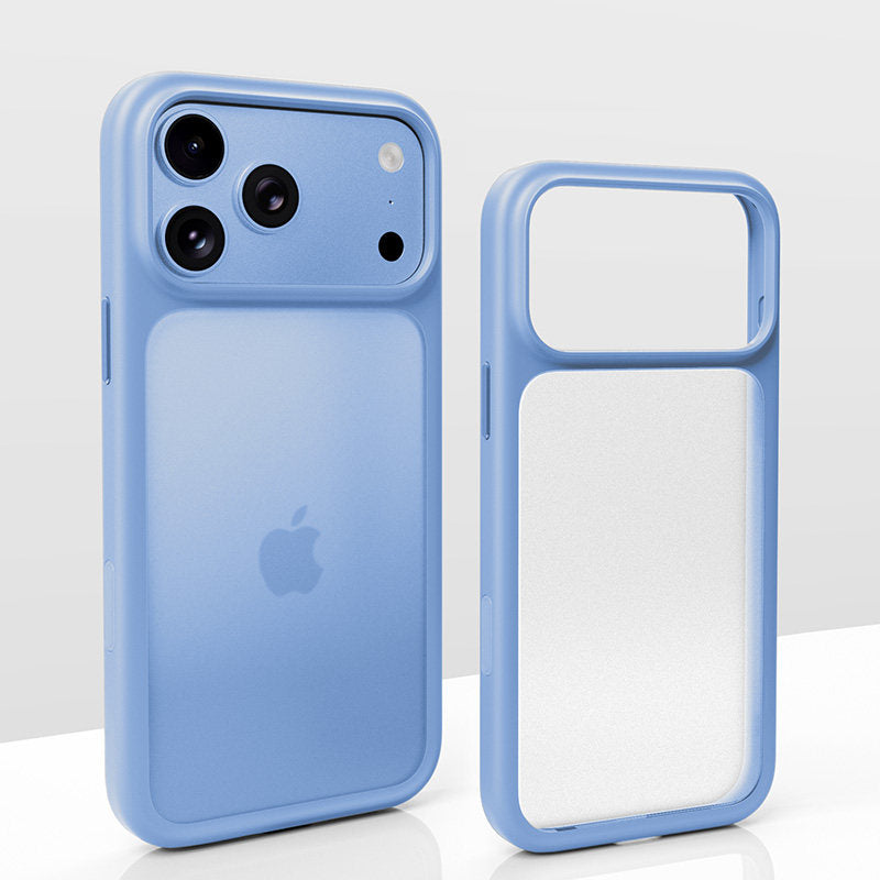 Ice-Crystal Translucent Skin-Feel iPhone Case