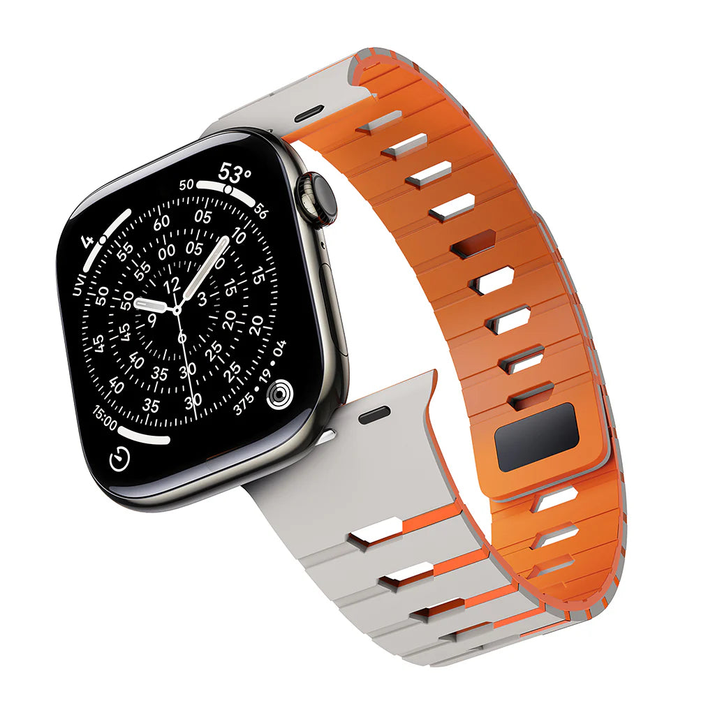 Arc™ Series: Dual-Tone Geometric Sculpted Band