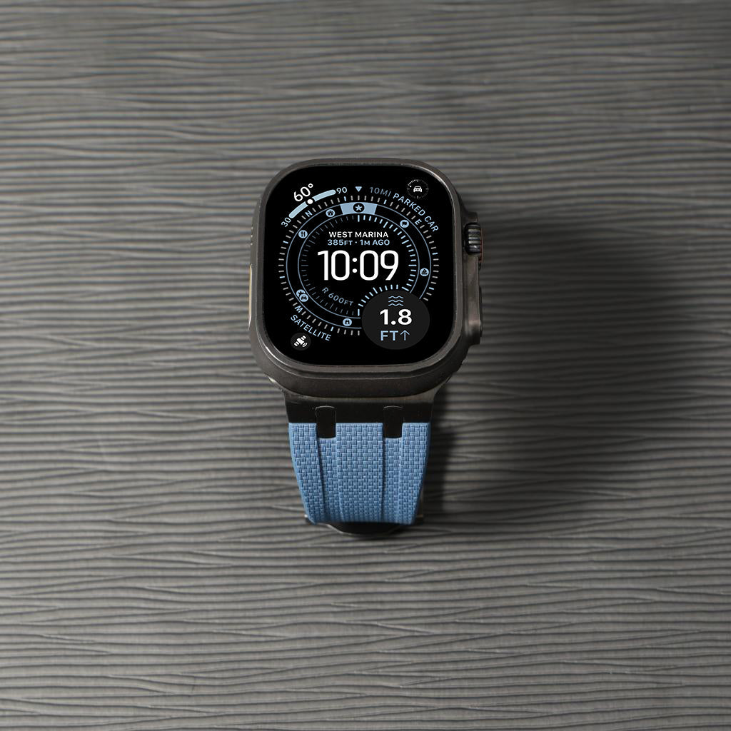 AP-Style Integrated FKM Rubber Apple Watch Band