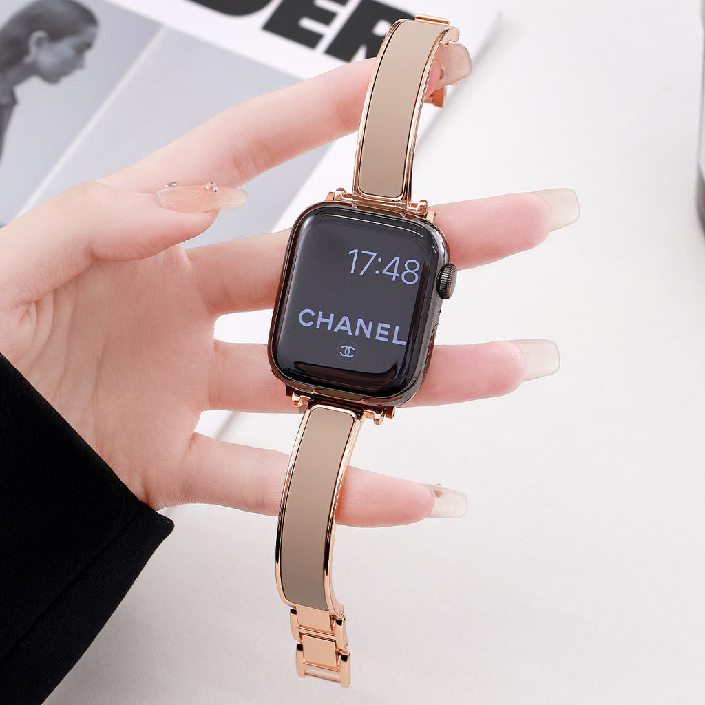 Crescent Metal Bracelet for Apple Watch