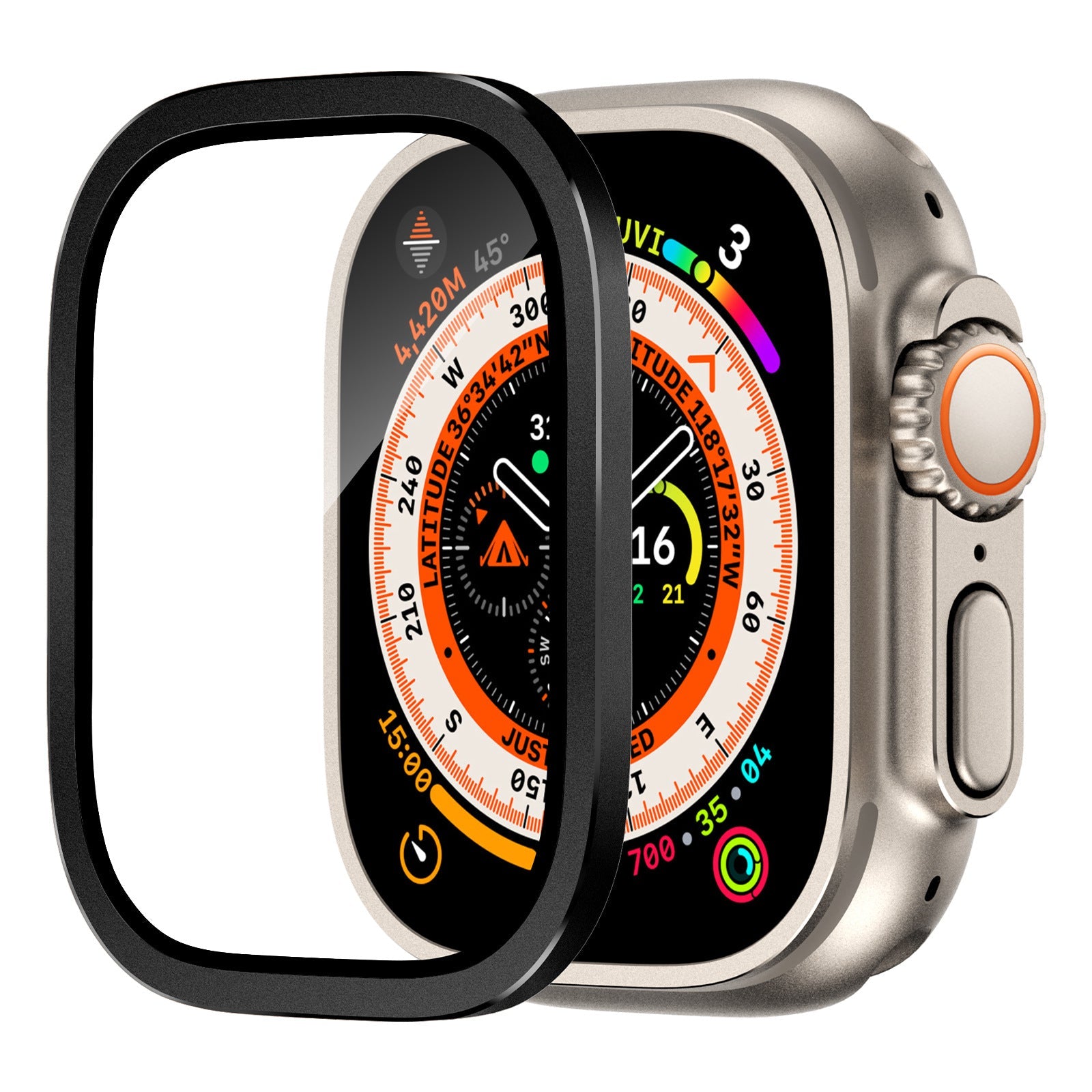 Titanium Screen Protector for Apple Watch Ultra 2/Ultra