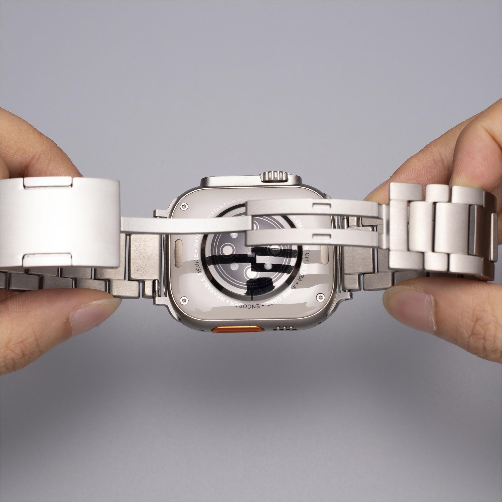 Titanium Link Bracelet Band for Apple Watch