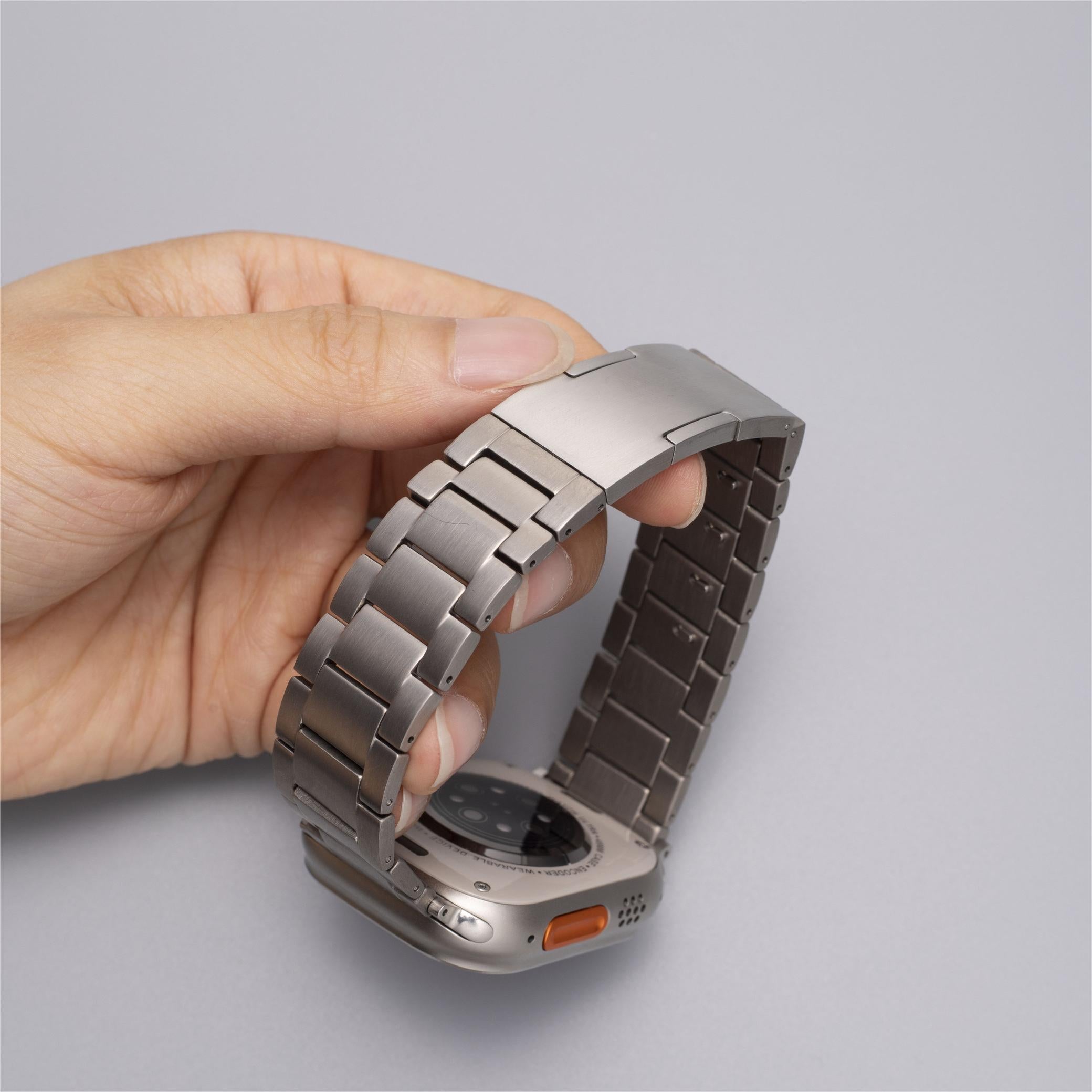 Titanium Link Bracelet Band for Apple Watch