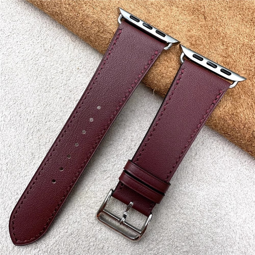 Barenia Leather Strap for Apple Watch