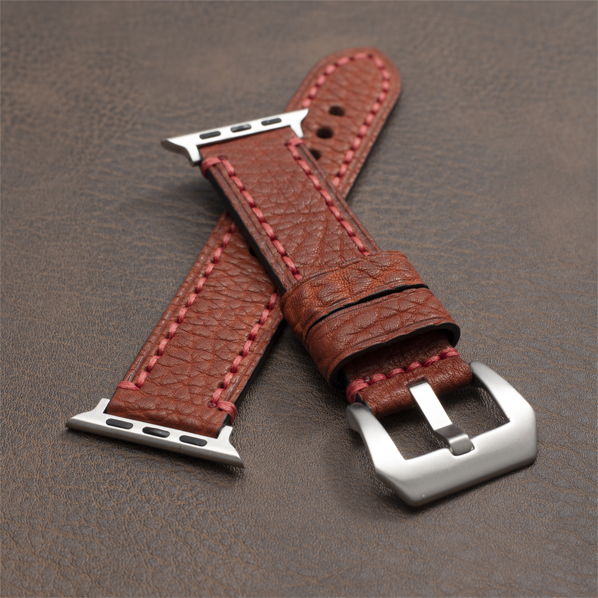The Kingsman - Premium Leather Apple Watch Band