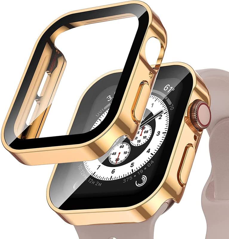 Waterproof Watch Case With Tempered Glass Film